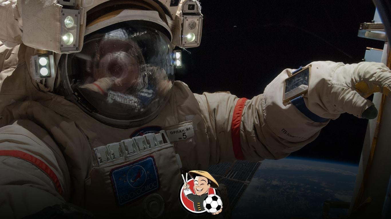 El mundial ya se vive hasta en el espacio